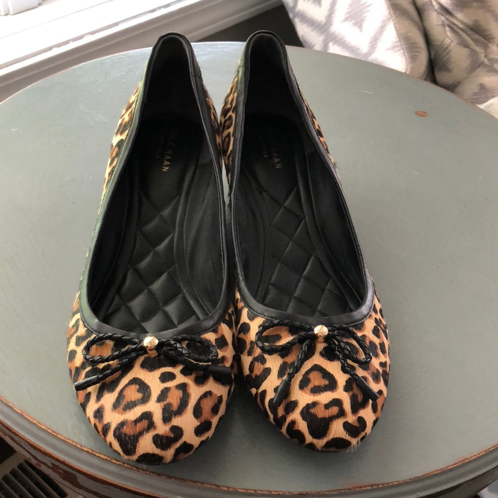Cole Haan Tali Grandlace Leopard